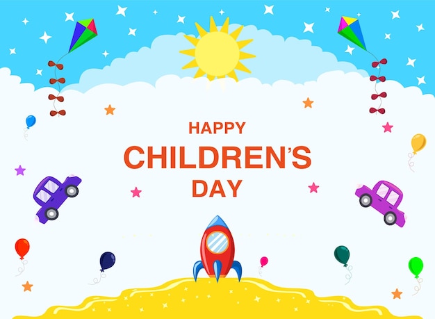 Felice giorno di bambini sfondo