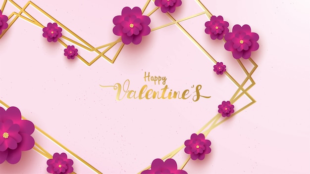 Felice giorno di San Valentino biglietto d&#39;auguri