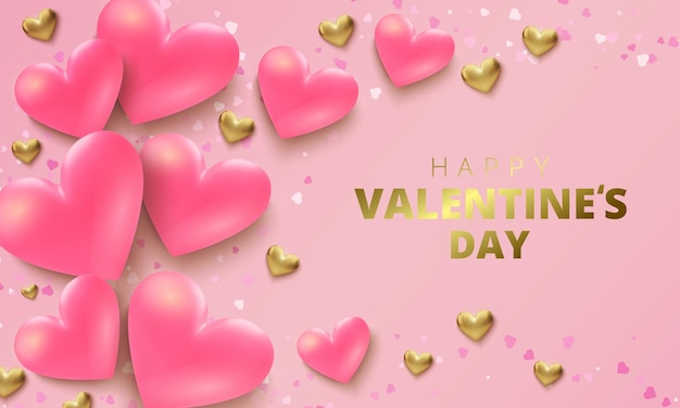 Felice giorno di San Valentino biglietto di auguri
