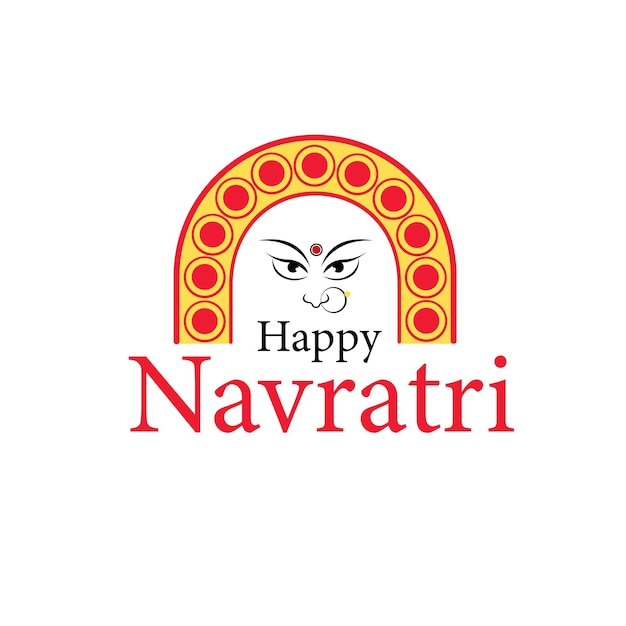 Felice Navratri Logo Design