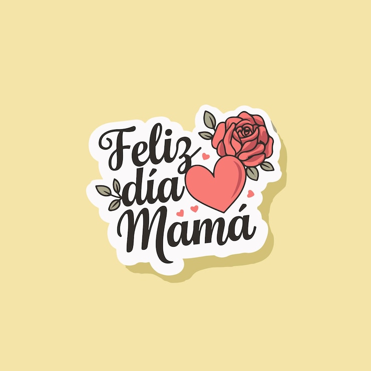Vettore feliz dia de la madre 6