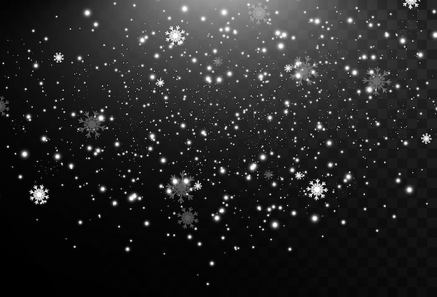 Fenomeno naturale di nevicata o sfondo blizzard
