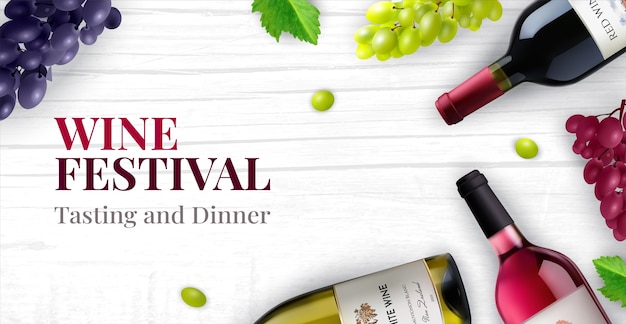 Festa del vino: degustazione e cena di sfondo