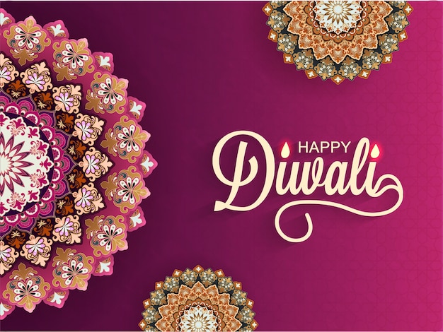 Festival delle luci, Happy Diwali Background.