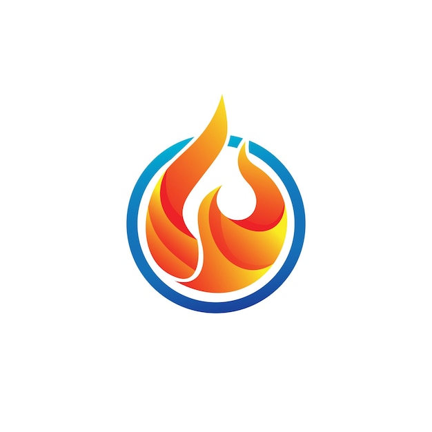 Fiamma Logo Design Vector