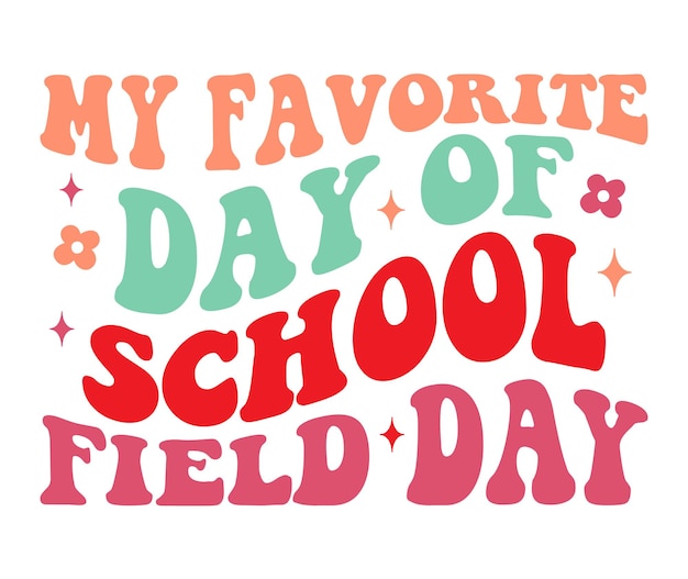 Field Day Svg Design e Retro Field Day svg File
