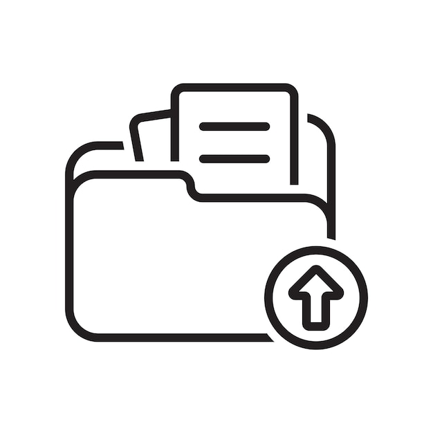 file di archivio download modello vettoriale di progettazione di icone