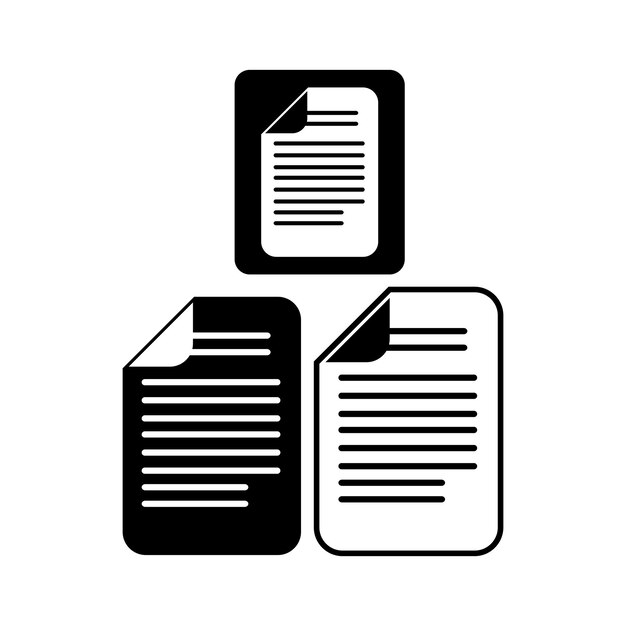 File di icone vettoriali