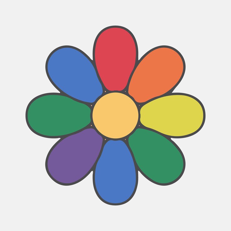 Vettore file vettoriale lgbtq pride month svg design bundle
