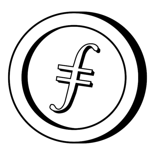 Filecoin Contorno Moneta