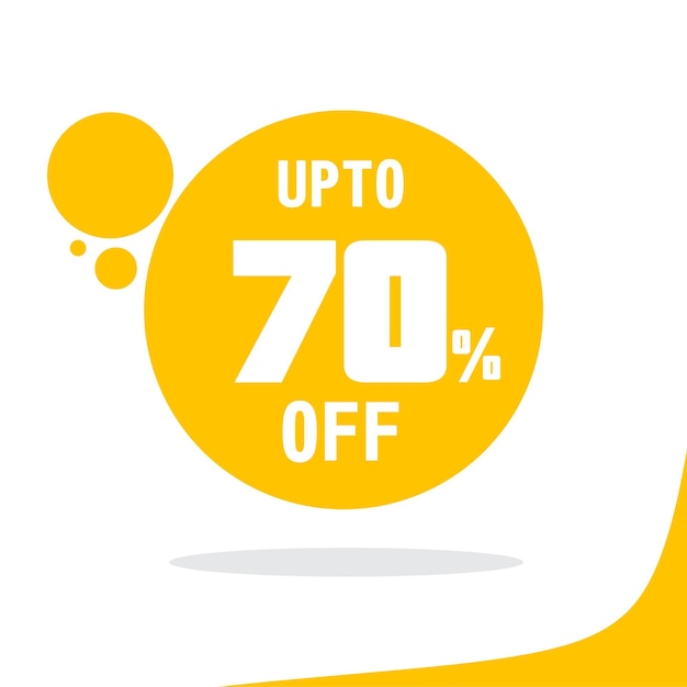 fino a 70 PNG di sconto e sconto del 70% sul design del banner