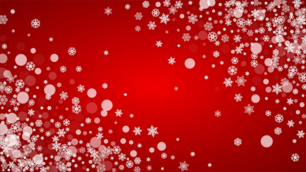 Fiocchi di neve di Natale e Capodanno
