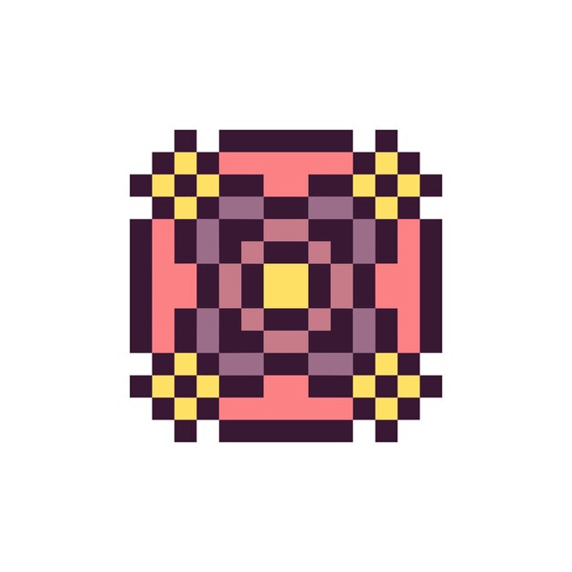 Fiore d'arte Pixel