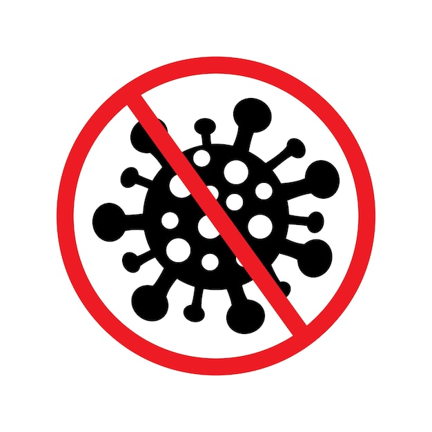 Firma cautela coronavirus Ferma il coronavirus Focolaio di coronavirus