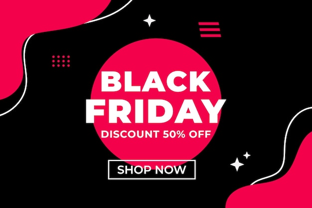flat black friday Instagram post collection Instagram post black friday sale banner sui social media