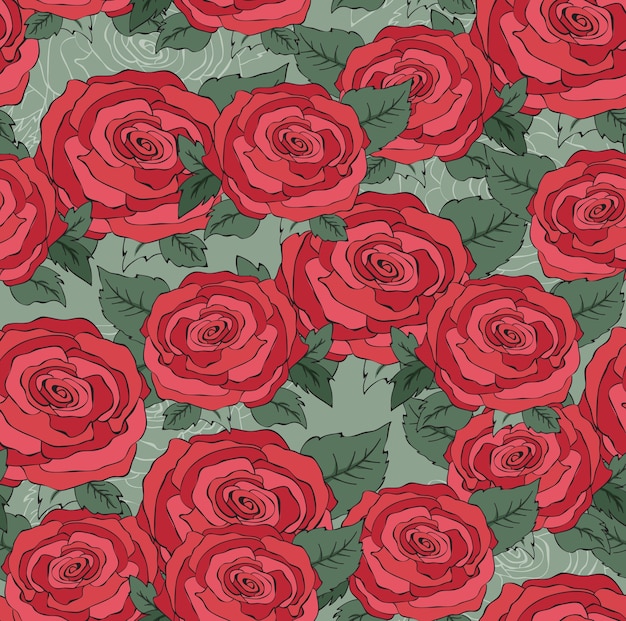 Florals del fondo senza cuciture