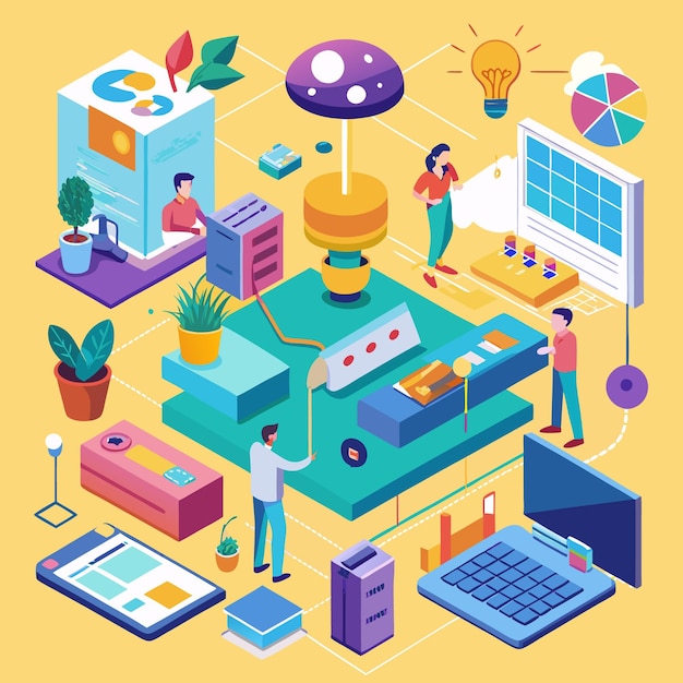 Flusso di lavoro collaborativo e gestione di progetti per aumentare l'efficienza del team in uno spazio di lavoro digitale