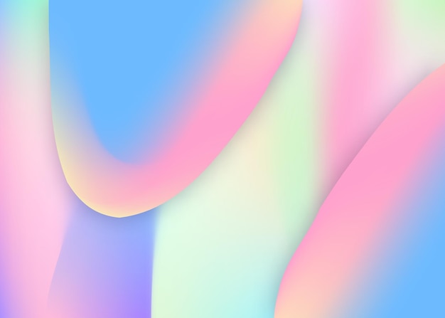 Fondo a forma fluida con elementi dinamici liquidi