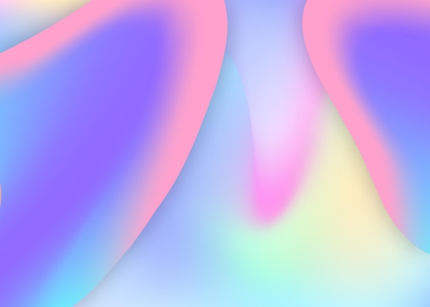 Fondo a forma fluida con elementi dinamici liquidi
