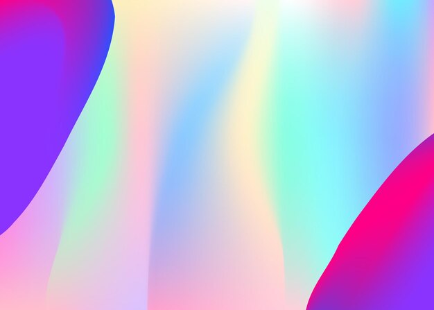 Fondo a forma fluida con elementi dinamici liquidi