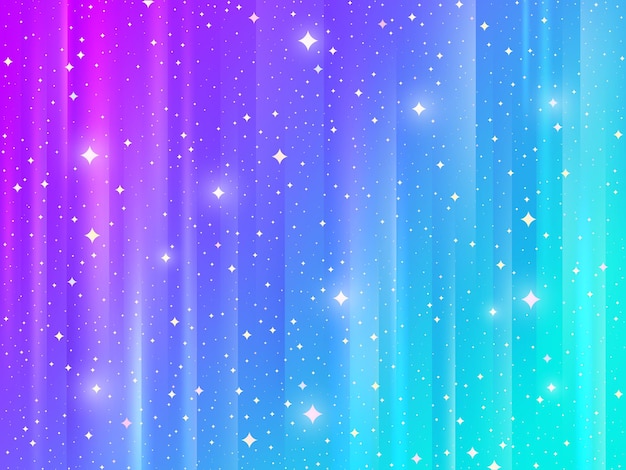 Fondo a strisce multicolore astratto con le stelle brillanti
