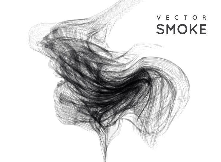Fondo astratto del fumo di vettore