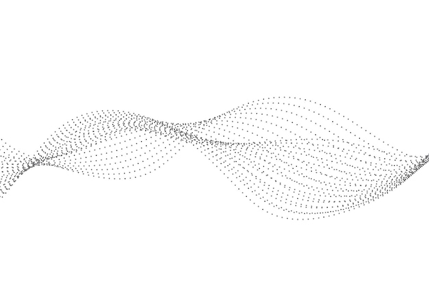 Fondo astratto del modello delle onde di tecnologia. Vettore