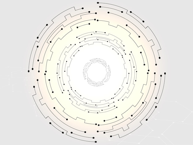 Fondo astratto di concetto di tecnologia