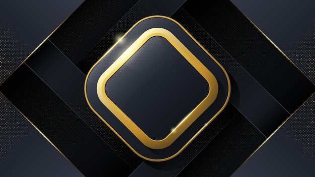 Fondo astratto di lusso sotto forma di quadrato