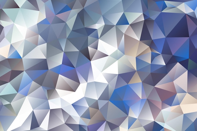 Fondo astratto multicolore di vettore dei triangoli geometrici di effetto