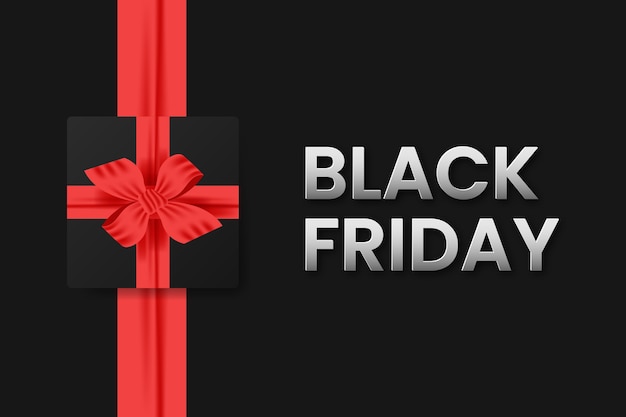 Fondo della bandiera di vendita del Black Friday