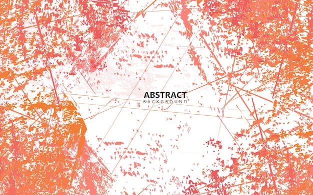 Fondo di colore arancione e bianco di struttura astratta di lerciume
