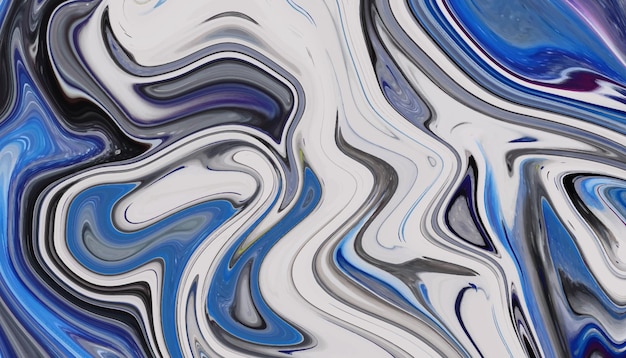 Fondo di vernice di marmo liquido colorato astratto moderno e alla moda