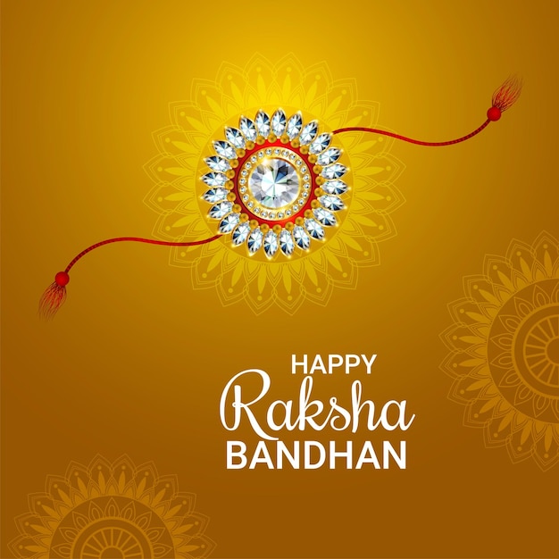 Fondo felice di celebrazione di raksha bandhan di festival indiano