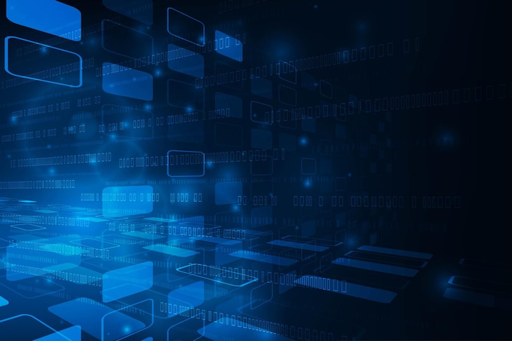 Vettore fondo futuristico dell'estratto di tecnologia digitale di vettore