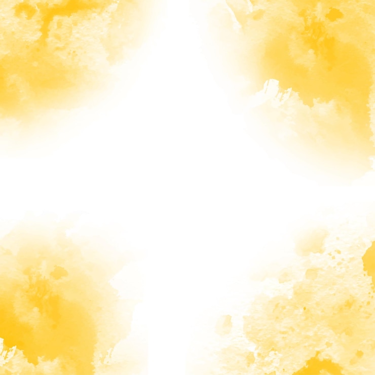 Vettore fondo giallo astratto di nuova struttura dell'acquerello