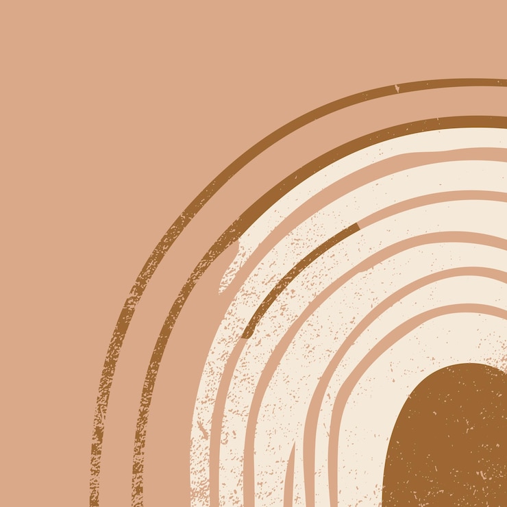Vettore fondo minimo disegnato a mano astratto