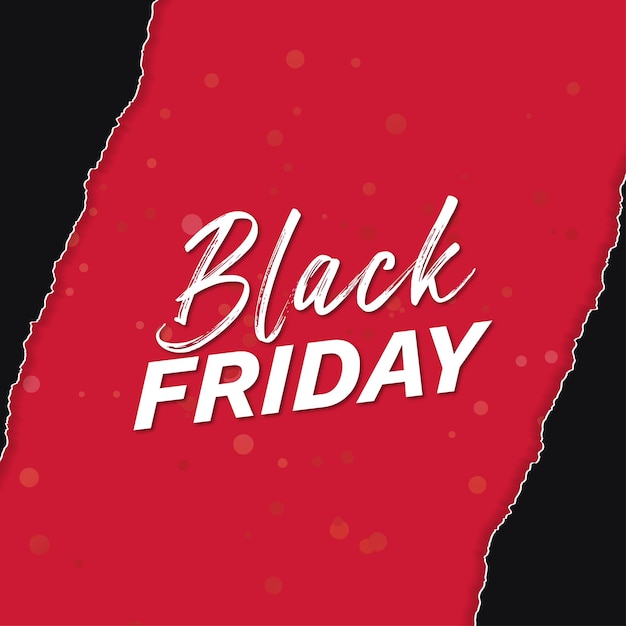 Fondo moderno della bandiera di vendita del Black Friday