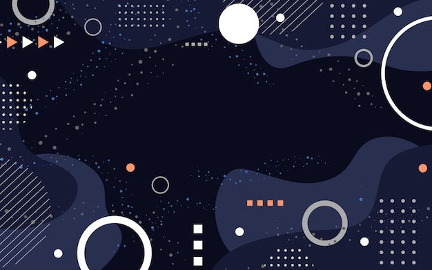 Fondo nero geometrico astratto minimalista