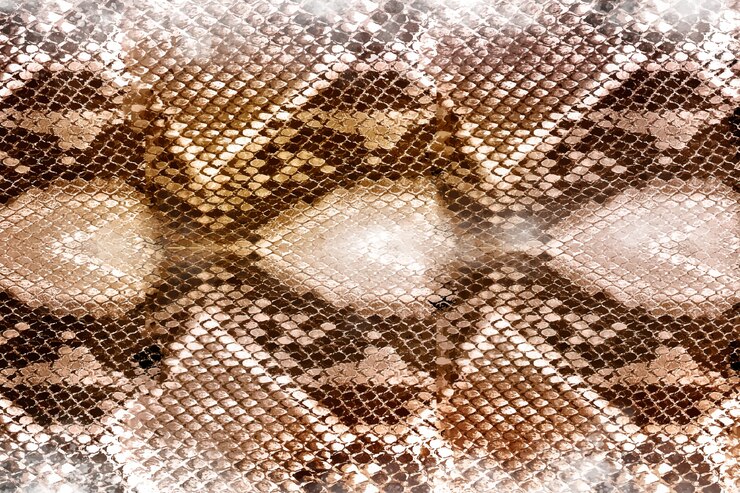 Vettore fondo realistico del modello della pelle di serpente