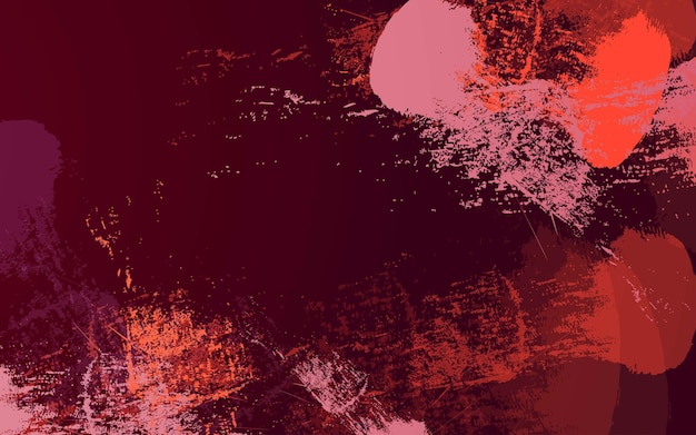 Fondo rosso di colori di struttura astratta del grunge