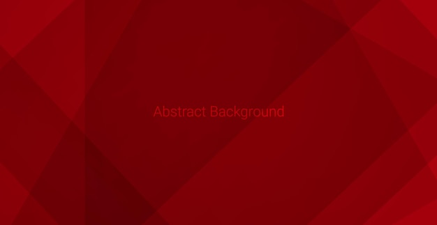 Fondo rosso moderno astratto. Bandiera della tecnologia. Geometrico. Sfondo. Illustrazione vettoriale
