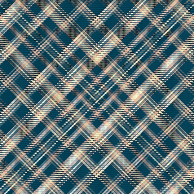 Fondo senza cuciture del modello del plaid del tartan di inverno Illustrazione di vettore