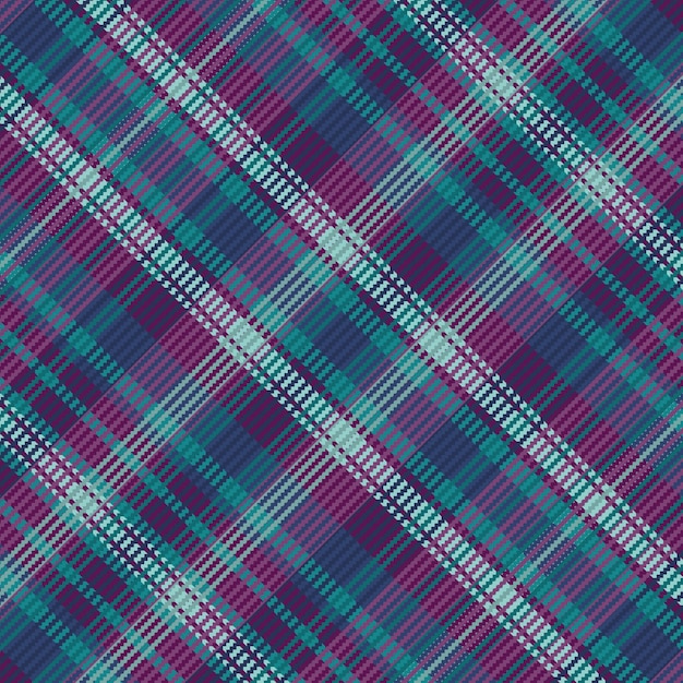 Fondo senza cuciture del modello del plaid del tartan di inverno. Illustrazione vettoriale.