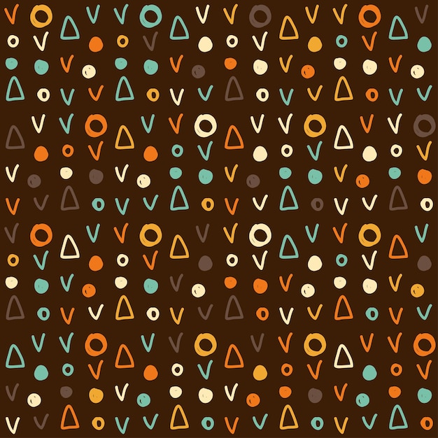 Fondo senza cuciture del modello del tessuto di scarabocchio per il design
