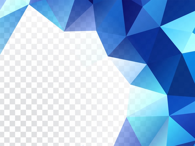 Fondo trasparente di disegno geometrico astratto