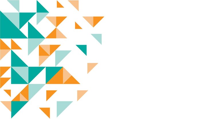 Fondo triangolare geometrico moderno astratto di vettore