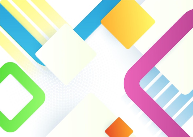 Fondo variopinto di progettazione di forma creativa astratta
