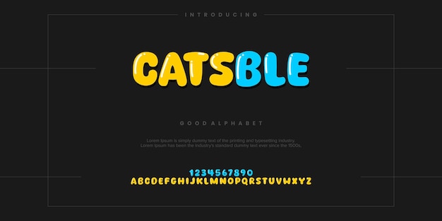 font alfabetico moderno tipografia tecnologica minima tipografia creativa sport urbano moda font futuristico