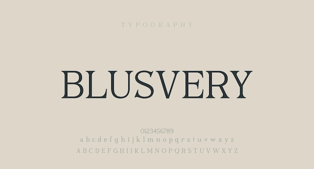 font tipografici blusvery